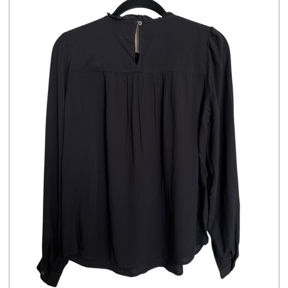 Loft Cutout Lace Yoke Blouse - Picture 5 of 8